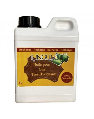 Huile pour cuir 100% naturelle UNGULA NATURALIS recharge 1 litre