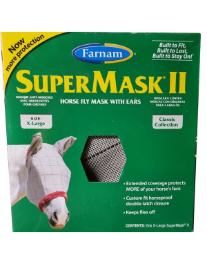 Masque anti-mouche anti-UV SUPERMASK II XL