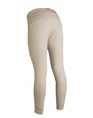 Pantalon d'équitation chauffant fond 1/1 en silicone HKM Coloris Noir  Taille Vêtements 38
