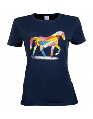 T-Shirt -Colourful Horse- HKM  13126