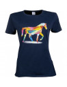 T-Shirt -Colourful Horse- HKM  13126