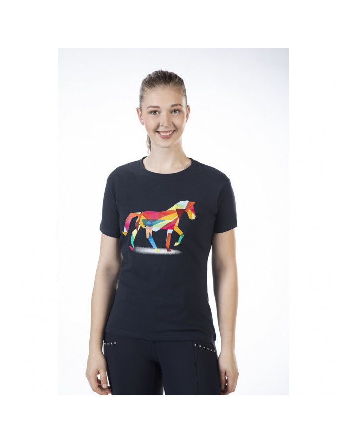 T-Shirt -Colourful Horse- HKM  13126