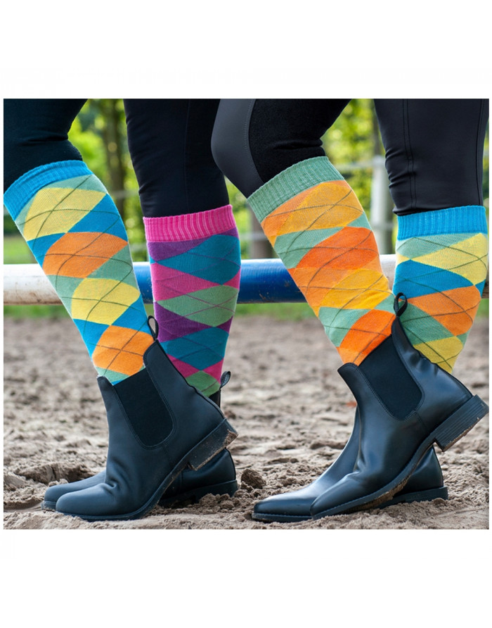 Chaussettes -Karo Happy- HKM 12625