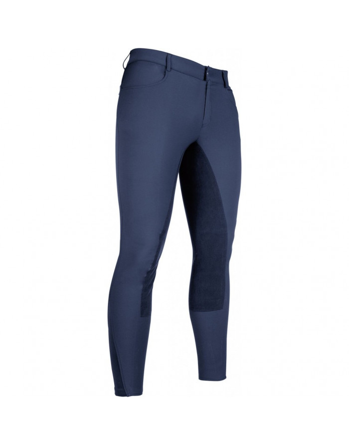 Pantalon equitation homme - Sportive - HKM fond 1/1 Alos 12925.6900 bleu fonce