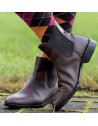 boots equitation cuir derby hkm brun 13156.2400