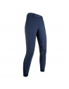 Pantalon femme Softshell - Elegance - HKM STYLE basanes en silicone 12196 bleu foncé