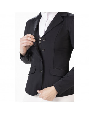 Veste de concours femme - Luisa - HKM 10002.9100 noir