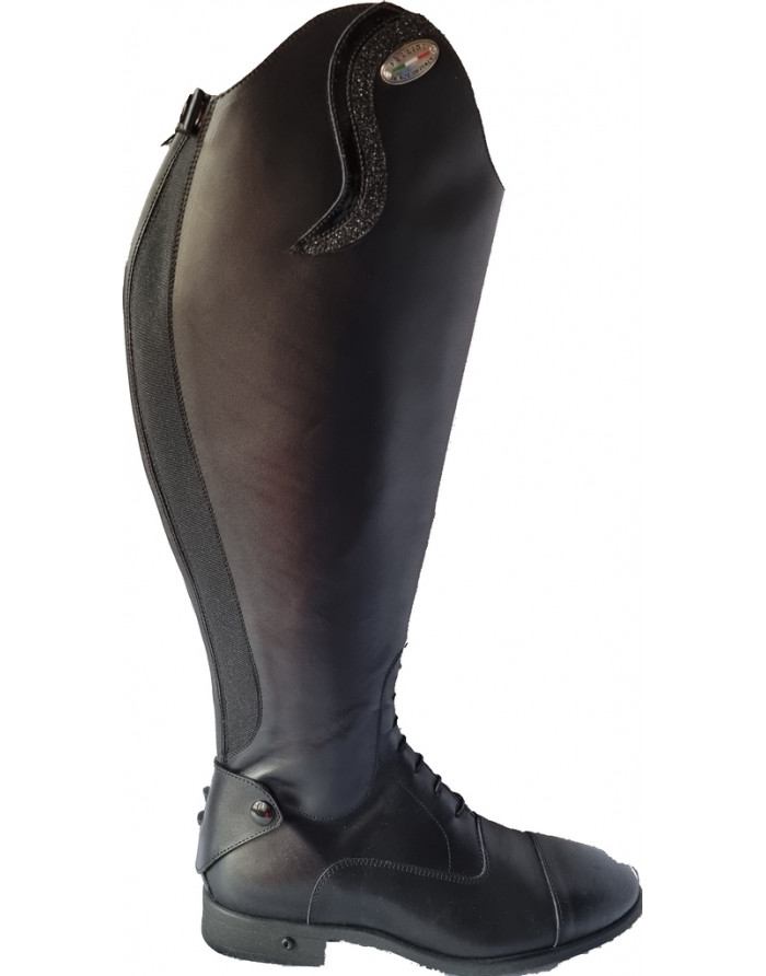 Bottes d’équitation FELLINI Top Line bande vernie et micro-cristaux 1610