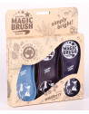 Brosse MAGICBRUSH Ecofriendly lot de 3 edition Wildberry recycled