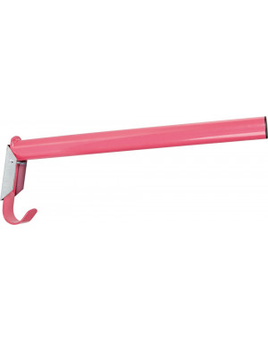 Porte-selle pliant rose