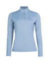 T-shirt fonctionnel femme Berry Lace HKM Bleu gris 13470.8408