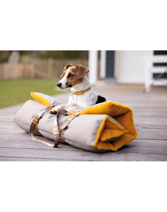 Tapis de voyage pour chien Anam Cara Travel HKM Taupe/Jaune 13738.2900