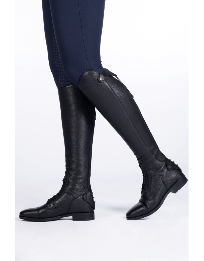 Bottes d’équitation Titanium Style HKM Hauteur Extra-court 13656