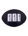 Porte numéro 3 chiffres en cuir QHP-QHP2206