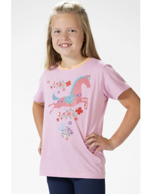 T-shirt Enfant Flower Pony HKM-HKM13273