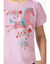 T-shirt Enfant Flower Pony HKM-HKM13273