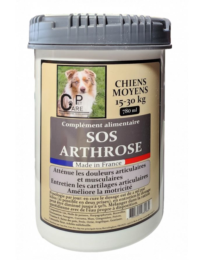 SOS Arthrose chiens moyens (15-30 kg)