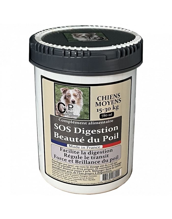SOS Digestion et Beauté du poils chiens moyens (15-30 kg)