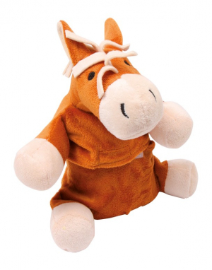 Chaufferette peluche "cheval" 8283