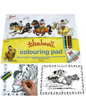 Cahier coloriage et crayons THELWELL 13209