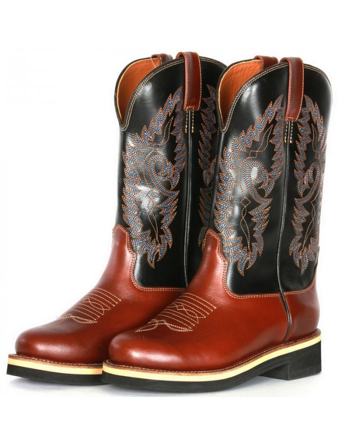 Bottes Western HKM Softy Cow marron 4526